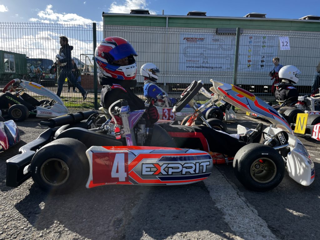 NATSKA  Round 2 Fulbeck class 15  Junior Rotax